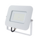 Proiettore LED 50 Watt Slim Metallo Bianco Impermeabile 5 Anni Garanzia