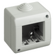 Bticino Matix Magic Scatola Parete Grigia IP40 2 Posti 25402