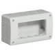 Bticino Matix Magic Scatola Parete Grigia IP40 4 Posti 25404