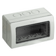 Bticino Matix Magic Scatola Parete Grigia IP55 Stagna 4 Posti 25504