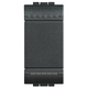 Bticino Living Light Interruttore Antracite Unipolare Basculante L4001N
