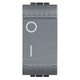 Bticino Living Light Interruttore Bipolare Antracite L4002N