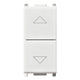 Vimar 14062 Serie Plana due Pulsanti Interbloccati 1P NO 10 A 250 V~ Bianco
