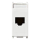 Vimar Serie Plana 14338.8 Presa RJ45 Cat. 5e UTP Netsafe Bianca