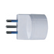Adattatore Schuko Bianco 10 Ampere Ecova