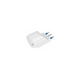 Adattatore Schuko Salvaspazio Bianco 16 Ampere Ecova