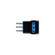 Adattatore Triplo Attacco Piccolo Nero 10 Ampere Ecova