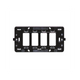 Supporto Scatola Rettangolare 4 Moduli Serie Bticino Magic 504S