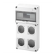 Gewiss Centralino Parete 10 Moduli 4 Flange Stagno IP65 GW68003N