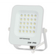 Proiettore LED 20 Watt Slim Metallo Bianco IP65 Equivalente 115 Watt