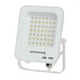 Proiettore LED 30 Watt Slim Metallo Bianco IP65 Equivalente 160 Watt