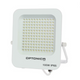 Proiettore LED 100 Watt Slim Metallo Bianco IP65 Equivalente 477 Watt