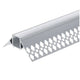 Optonica 5165 Profilo Alluminio Integrato per Striscia LED 2m Corpo grigio