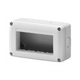 Gewiss Scatola Parete Grigia IP40 4 Posti GW27004
