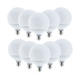 Lampadina LED Globo E27 15Watt Resa 88Watt Risparmio Energetico 2700K Pezzi 10