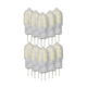 Lampadina LED Spillo G4 2Watt Resa 18Watt Risparmio Energetico 6000K Pezzi 10