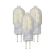 Lampadina LED Spillo G4 2Watt Resa 18Watt Risparmio Energetico 6000K Pezzi 3