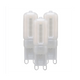 Lampadina LED Bispina G9 5Watt Resa 35Watt Risparmio Energetico 2700K Pezzi 3