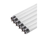 Tubo LED T8 18Watt 120Cm Vetro Attacco G13 Risparmio Energetico 6000K Pezzi 6