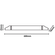 Plafoniera LED Soffitto 20W Slim 60 Cm Risparmio Energetico 6000K Pezzi 3