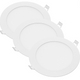 Pannello LED Incasso 155Cm 12Watt Slim Tondo Alimentatore Incluso 2700K Pezzi 3