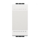 Bticino Living Light Pulsante Bianco Unipolare Basculante N4005N