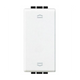 Bticino Living Light Pulsante Doppio Interbloccato Salita Discesa Bianco N4037N