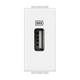 Bticino Living Light Presa USB Bianca Tipo A Caricabatterie 5 Volt N4285C1