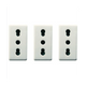 Presa Bivalente Bipasso 10/16A Serie Gewiss GW20203 Pezzi 3
