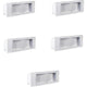 Lampada di Emergenza Kit Pezzi 5 LED Incasso 1499L Bianco 11 Watt 6H IP40