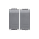 Living Light Pezzi 2 Tappo Copriforo Antracite 1 Modulo L4950 Falso Polo