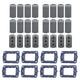LivingLight Kit 1 Supporto LN4703 1 Copriforo 2 Prese Antracite Bivalente L4180 (Copia)LivingLight Kit 8 Supporto LN4703 16 Copriforo 8 Prese Antracite Bivalente L4180