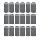 Living Light 18 Pezzi Tappo Copriforo Antracite 1 Modulo L4950 Falso Polo