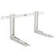 Staffa Mensola Condizionatore Climatizzatore Unità Esterna 80x42x35 Bianca Kg 120