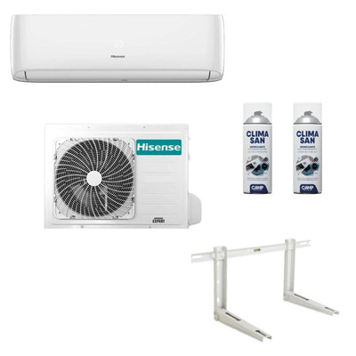 Set Climatizzatore Hisense Classe A++/A+ Inverter Easy Smart Staffa Sanificante