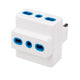 Adattatore Triplo Ecova 30045 Per Prese 16A Con 3 Uscite
