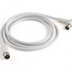 Cavo Antenna TV Ecova Spina Presa 90° con Adattatore Spina Spina 9,5Mm Lung. 1,5Mt