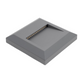 Proiettore LED per Scale Quadrato Corpo Grigio IP65 2 Watt Luce Neutra 4000K