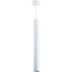Lampada a Sospensione Optonica LED con Corpo in Alluminio Bianco Cavo 105 cm