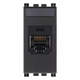 Presa RJ45 con connettore Panduit Cat5e UTP MINI-COM Serie Vimar Arkè 19340.1