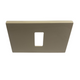 Placca 1 Modulo Serie 8000 Fissaggio a Scatto Vimar 08635 Varie Finiture