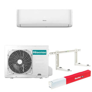 Condizionatore Climatizzatore Split Smart Hisense Wi-Fi Completo Staffe Parete