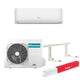 Condizionatore Climatizzatore Split Smart Hisense Wi-Fi Completo Staffe Parete