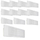 Stile Beghelli Lampada Emergenza LED Incasso Bianco 1499L 11Watt 6H IP40 Pezzi 12