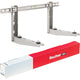 Staffe Acciaio INOX Climatizzatore Unità Esterna KLIMA INOX 40x48x85 Fischer