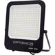 Optonica Proiettore Led Smd IP65 200W Corpo Nero Cavo in Gomma 30 cm Incluso