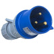 Ecova 30503 Spina industriale 32A 230V 2P+T IP44 Resistente per Uso Professionale