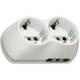 Adattatore Bticino S3614D B4 Bianco Con 2 Prese Bipasso E 2 Schuko